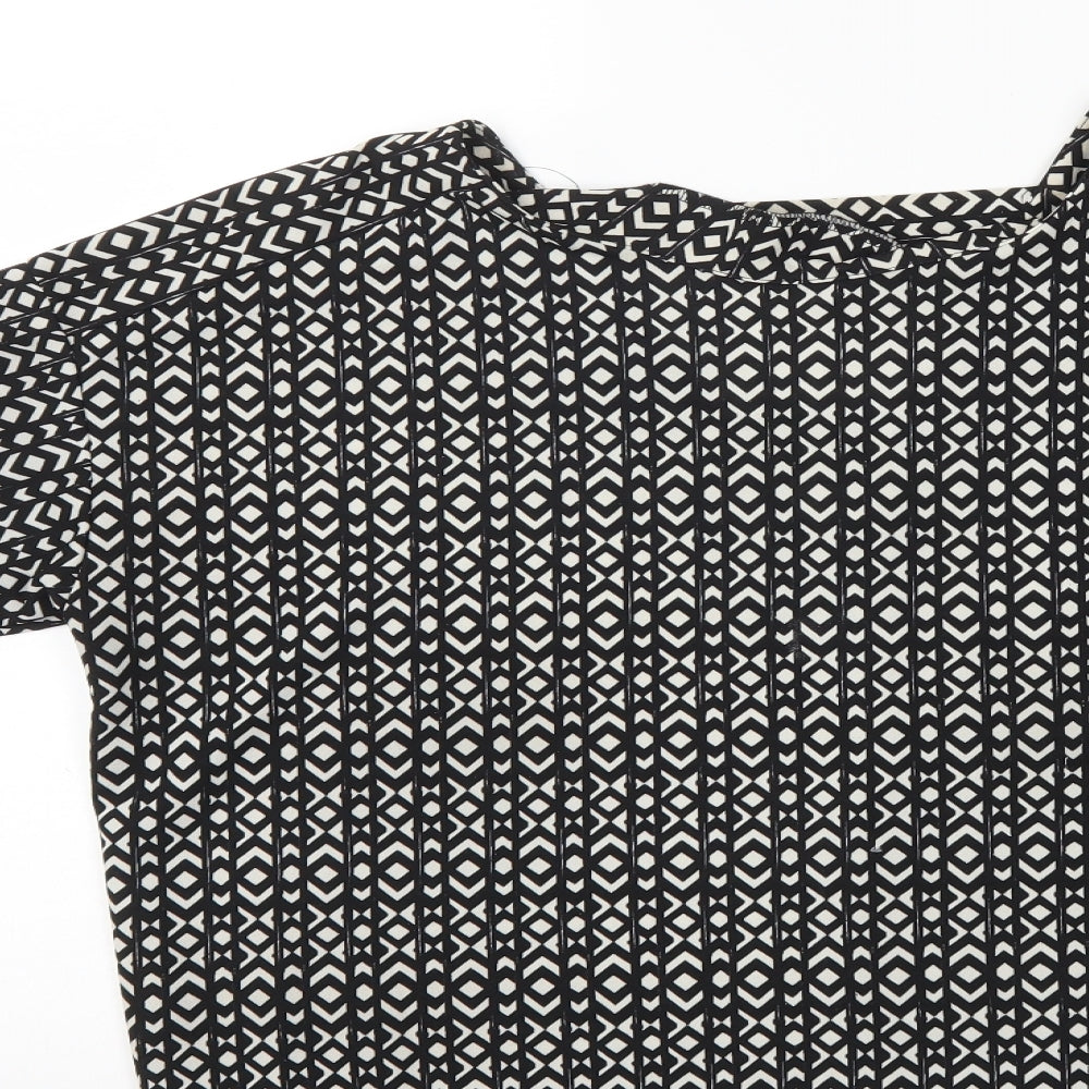 NEXT Womens Black Basic Blouse Size 14
