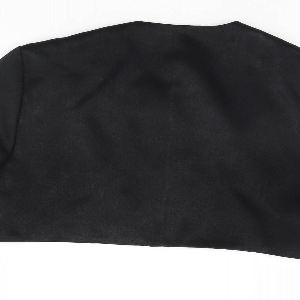 Preworn Womens Black Jacket Size 14