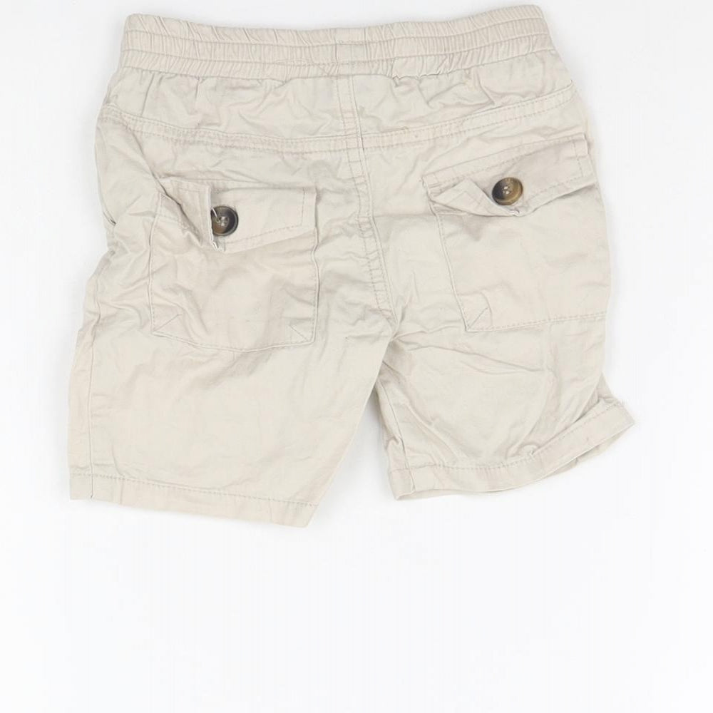 Preworn Boys Beige Chino Shorts Size 2 Years