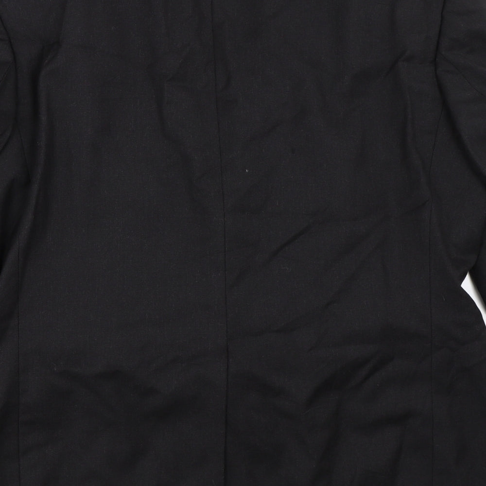 Baulmer Mens Black Jacket Blazer Size 40