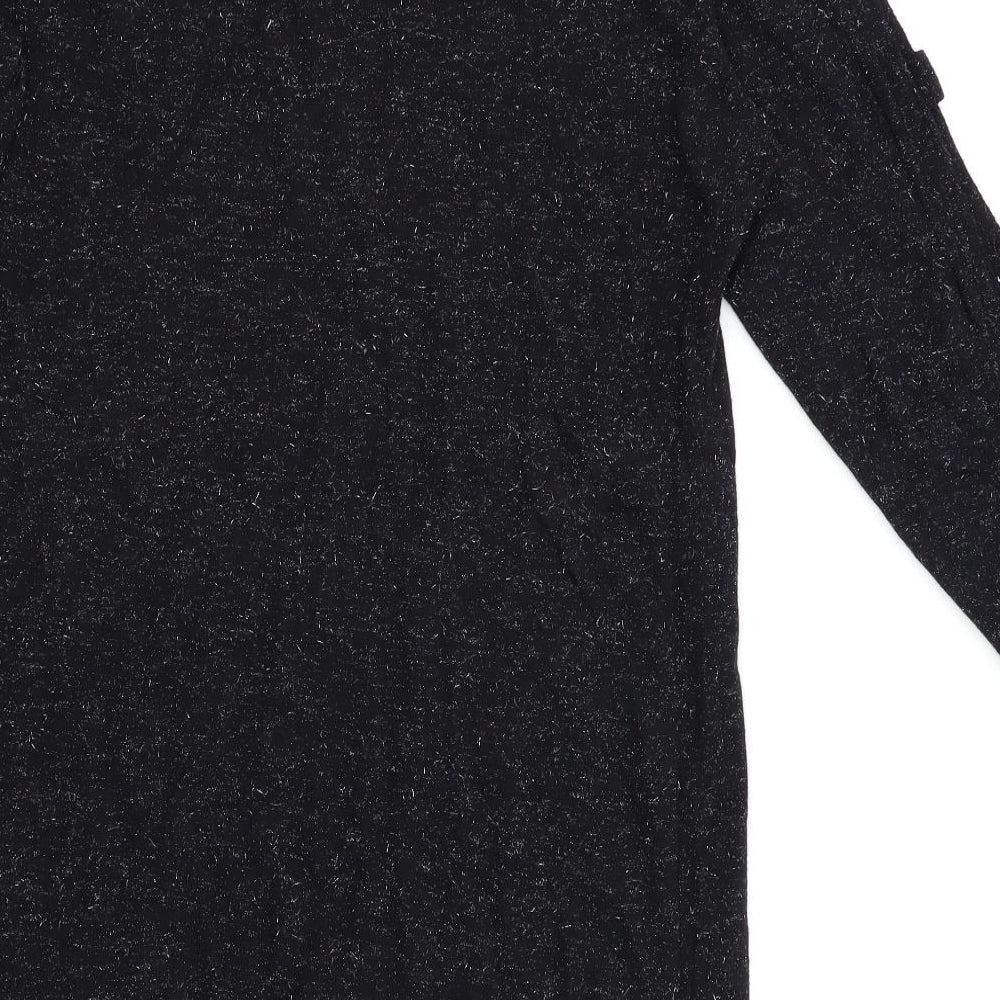 Belle vere note Womens Black A-Line Size L