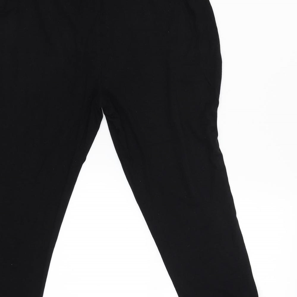 Essentials Womens Black Jegging Trousers Size 12 L20 in