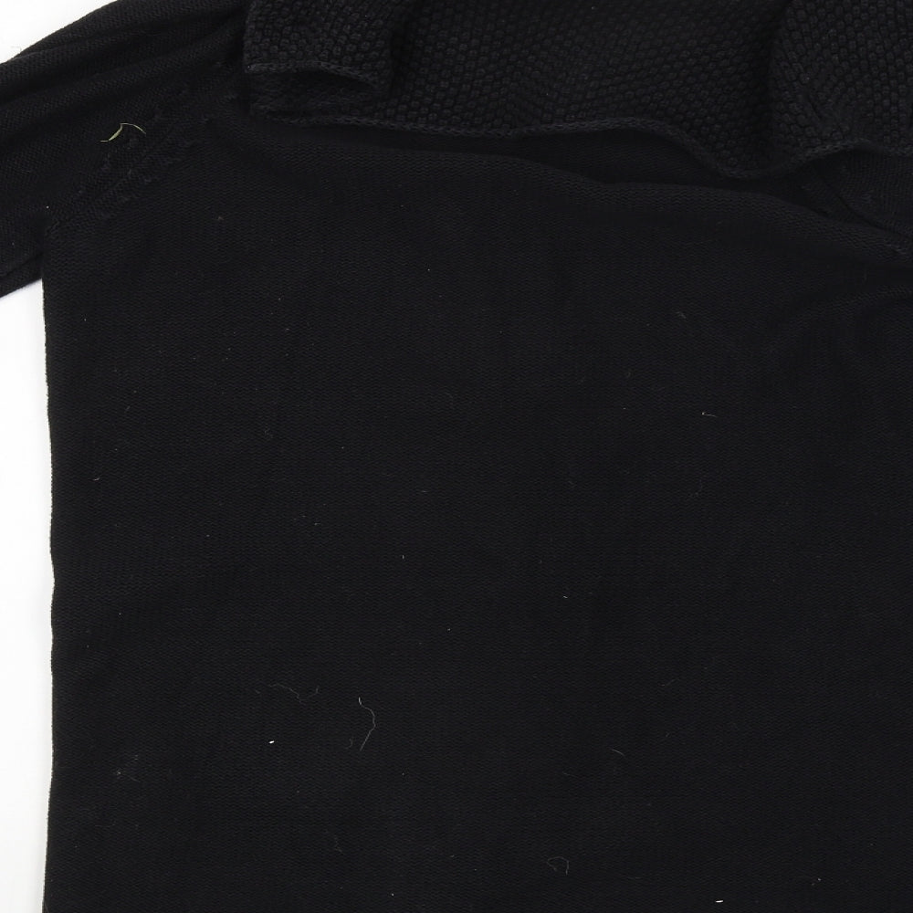 RESERVED Womens Black Cardigan Jumper Size L