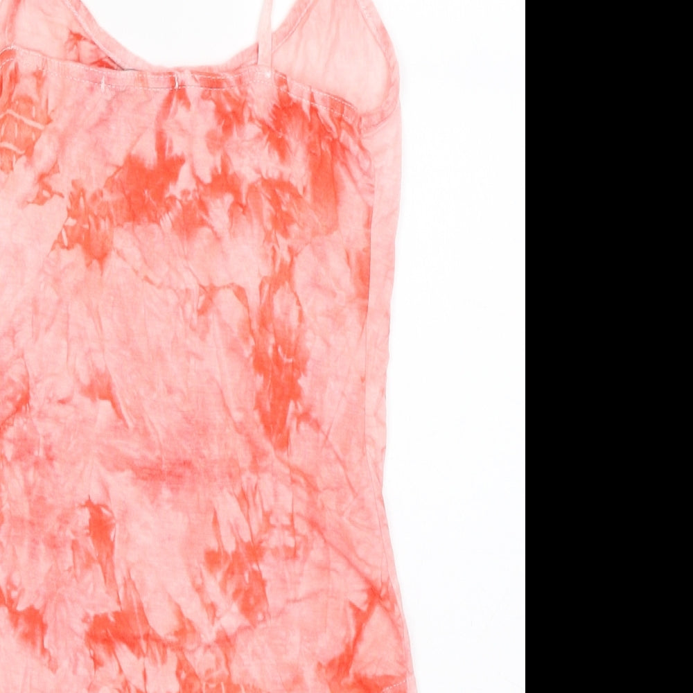 Missguided Womens Pink Camisole Blouse Size 10