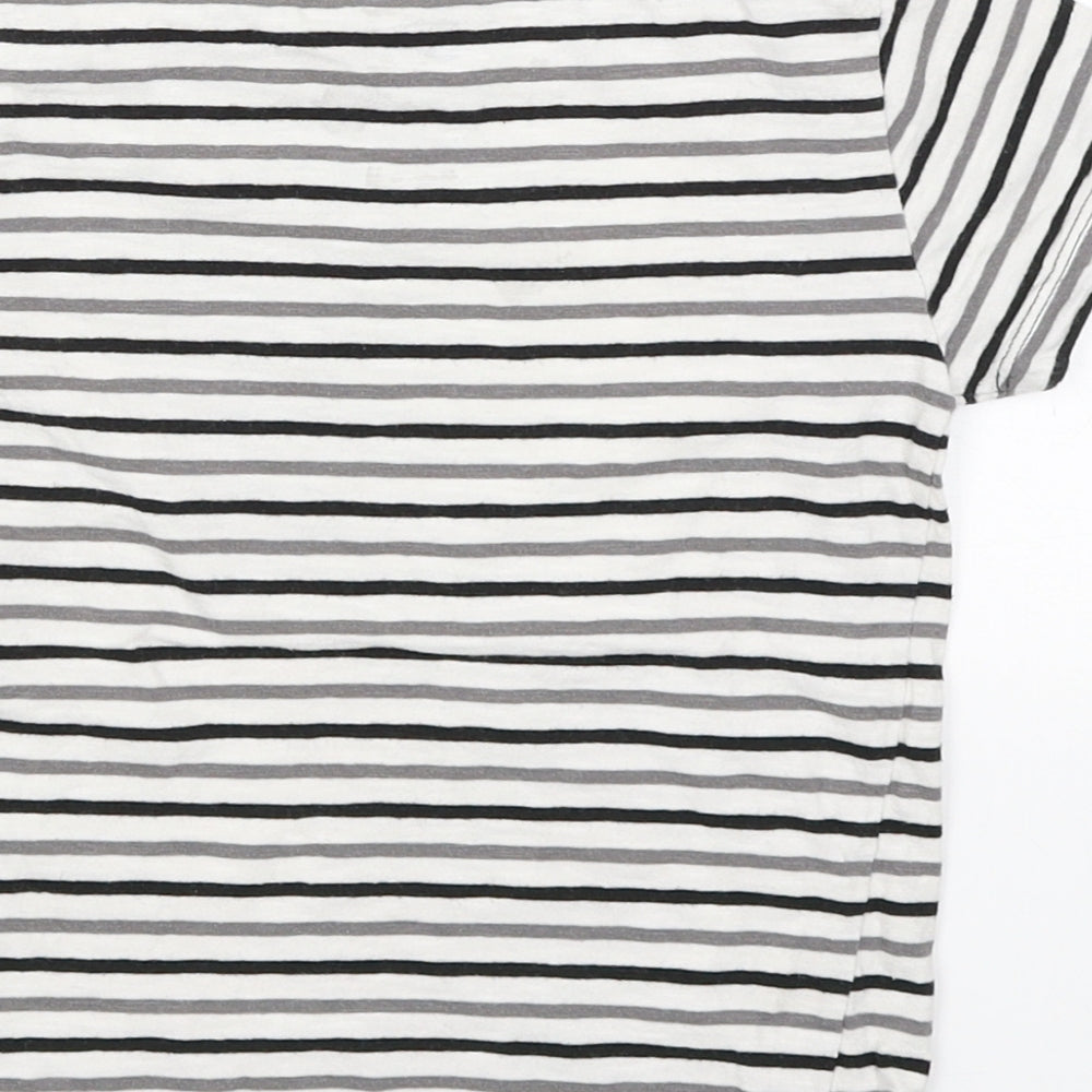 NEXT Boys White Spotted Pullover T-Shirt Size 3-4 Years