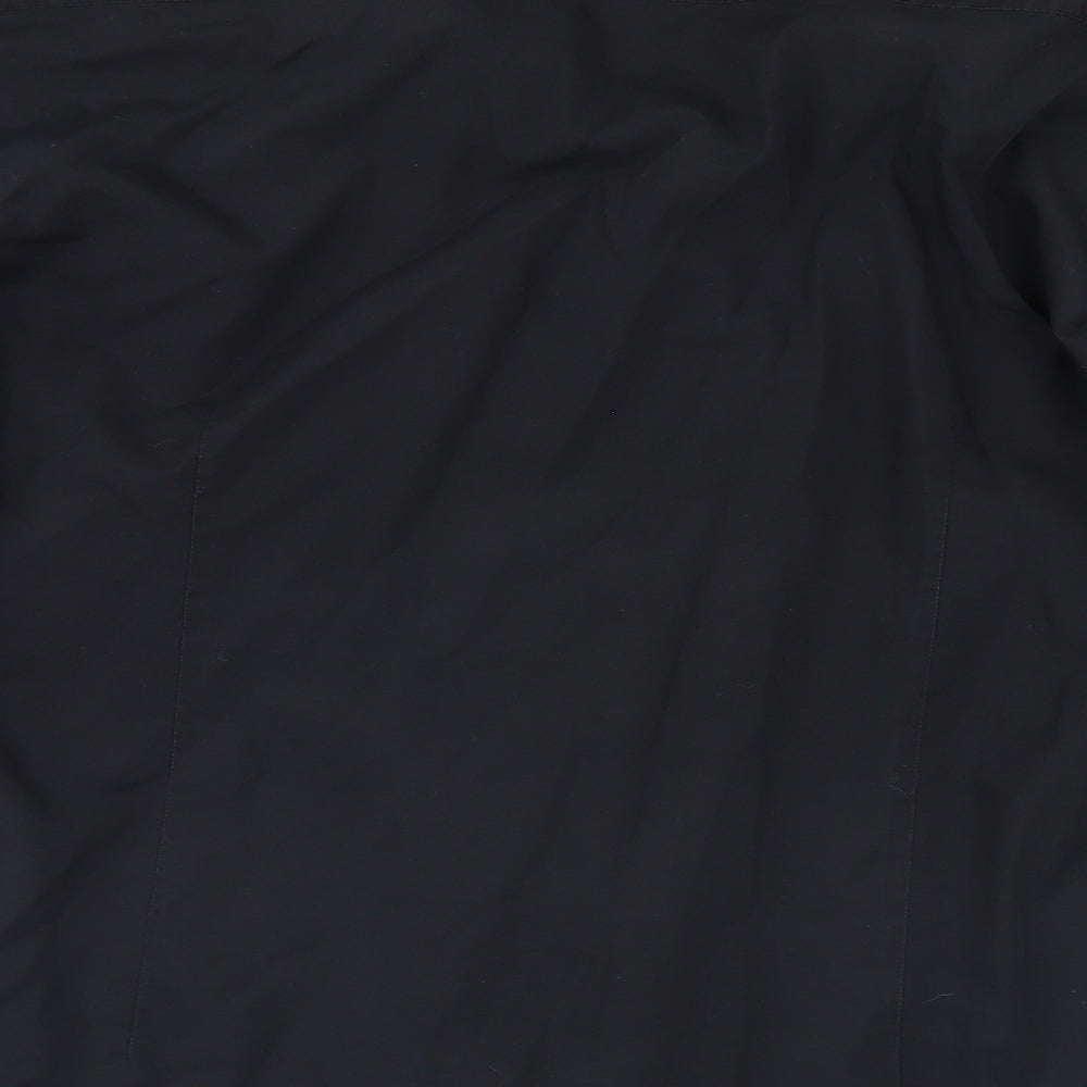Cedarwood State Mens Black Button-Up Size 17