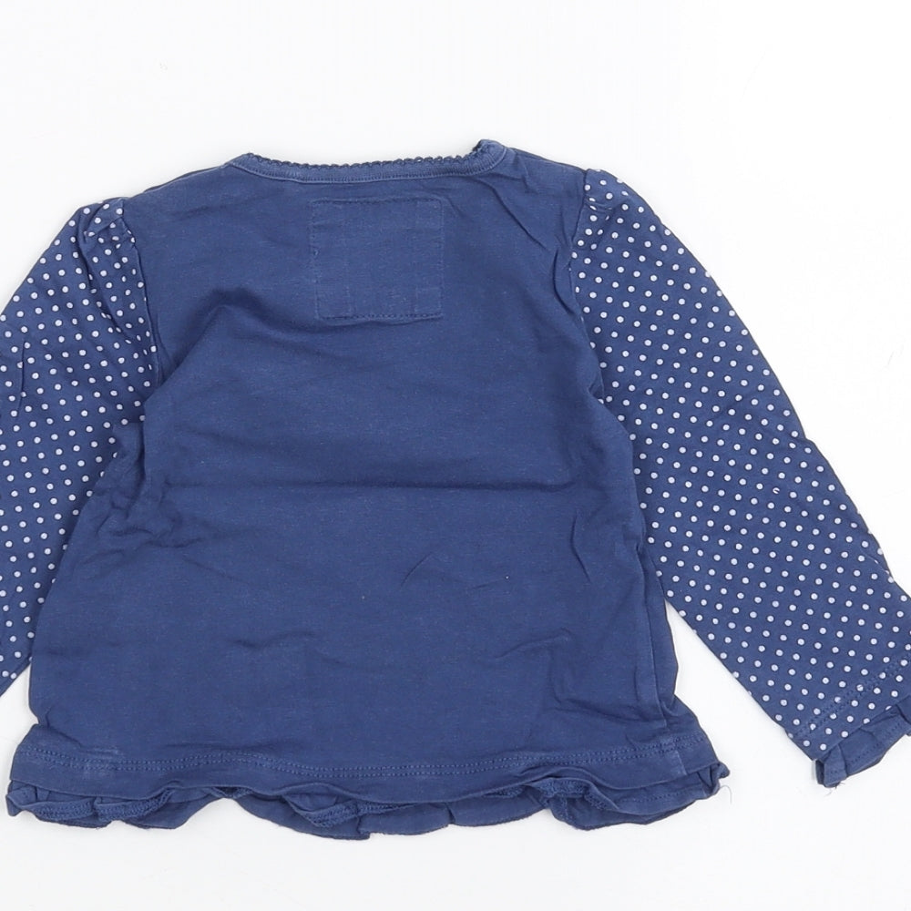 TU Baby Blue Basic T-Shirt Size 6-9 Months