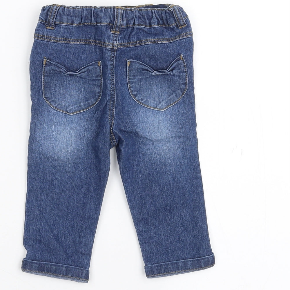 TU Baby Blue Jeans Size 6-9 Months
