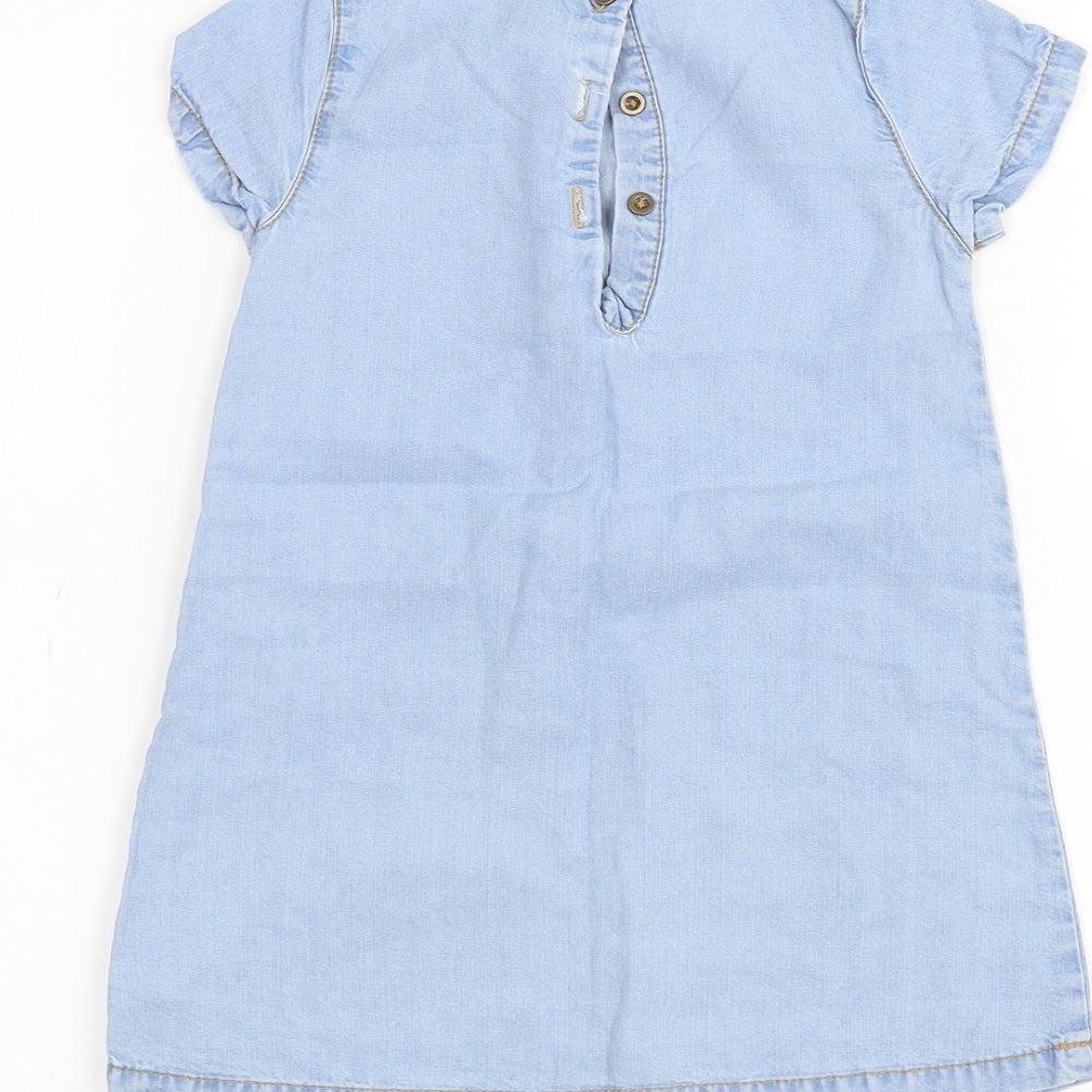 Young Dimension Girls Blue A-Line Size 2-3 Years