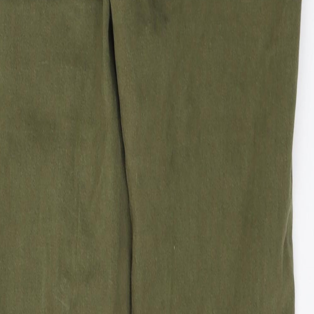 Miss Selfridge Womens Green Denim Jegging Jeans Size 10 L28 in