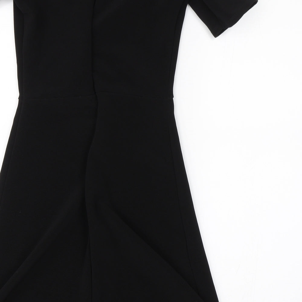 Samantha Fairs Womens Black Shift Size 6