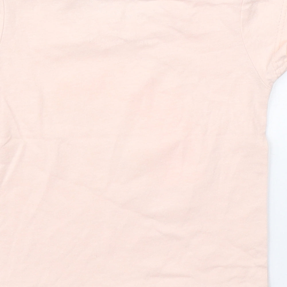 Primark Girls Pink Basic T-Shirt Size 3-6 Months