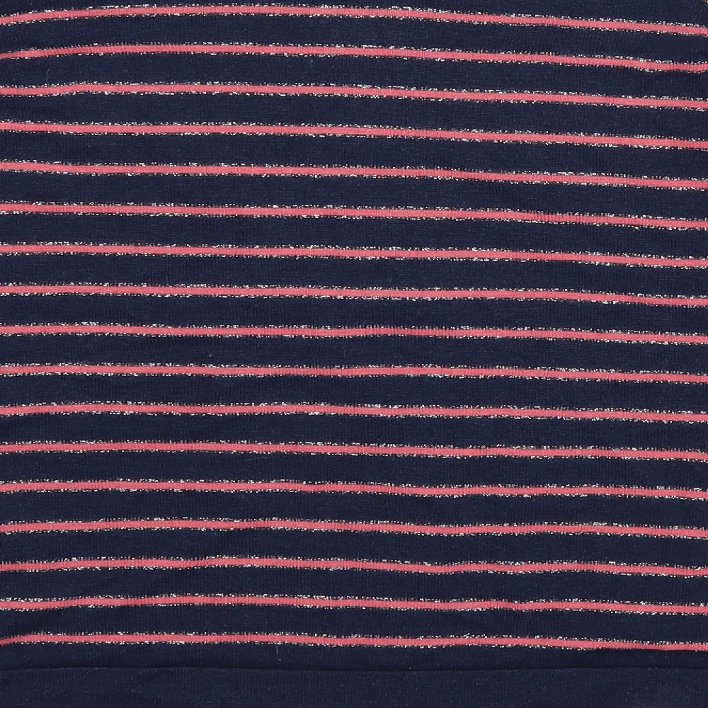 Bonmar Womens Blue Striped Pullover Jumper Size 20