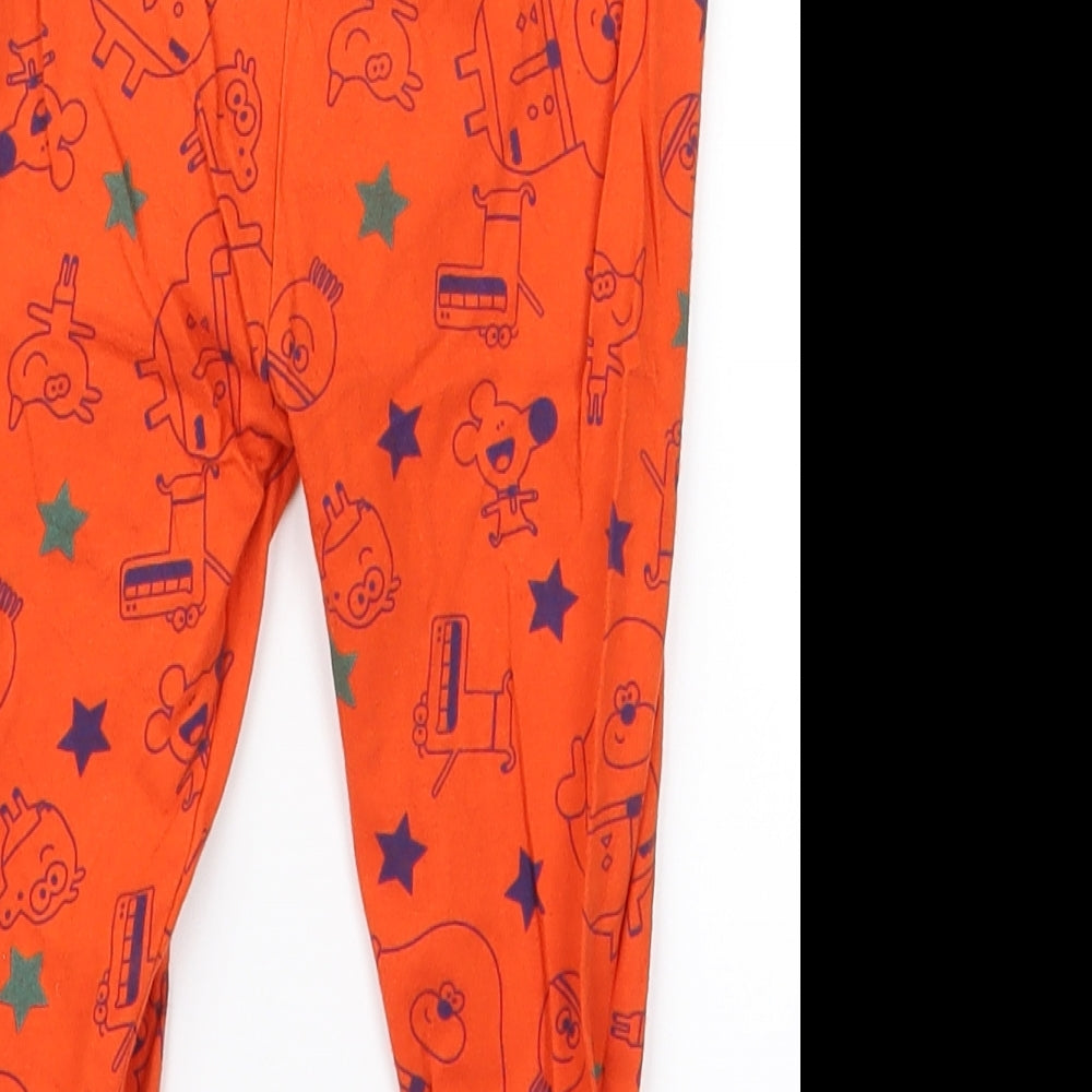 George Baby Orange Sweatpants Trousers Size 12 Months - dog