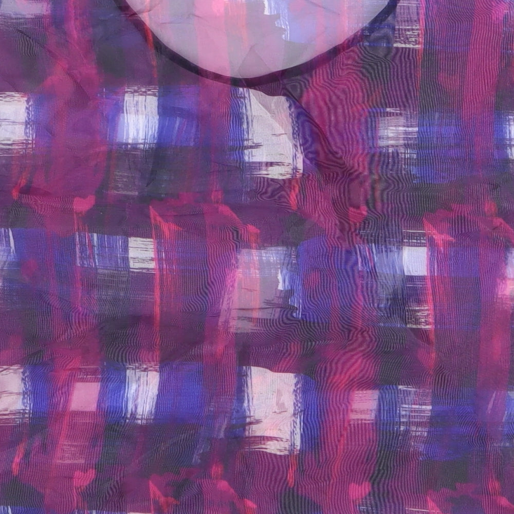 River Island Womens Purple Basic T-Shirt Size 14