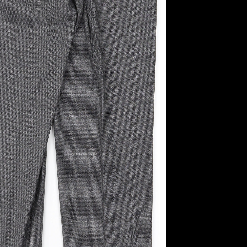 Marks & Spencer Womens Grey Trousers Size 38 L26 in