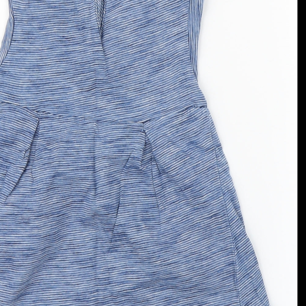 Girls Blue Pullover T-Shirt Size 2-3 Years