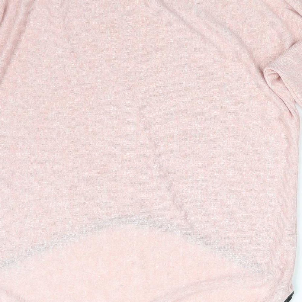 Preworn Womens Pink Pullover Sweatshirt One Size
