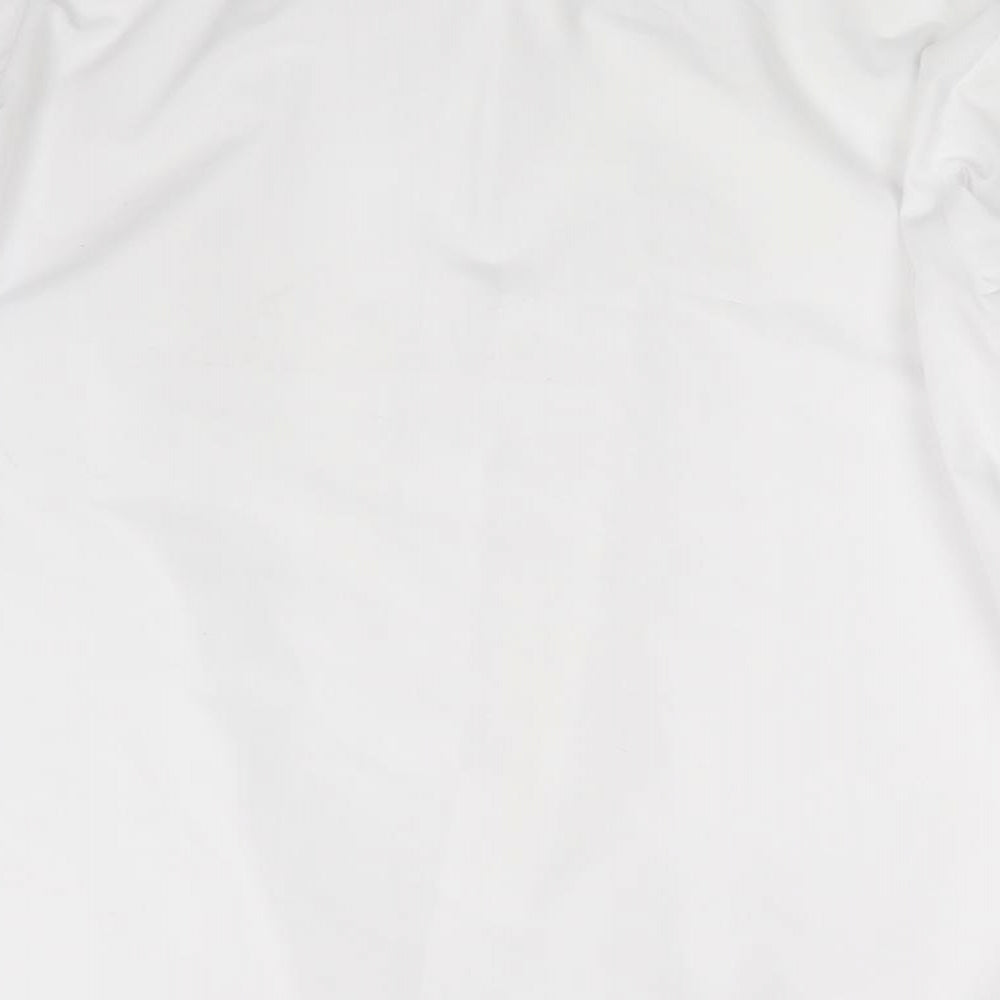 Disley Mens White Button-Up One Size