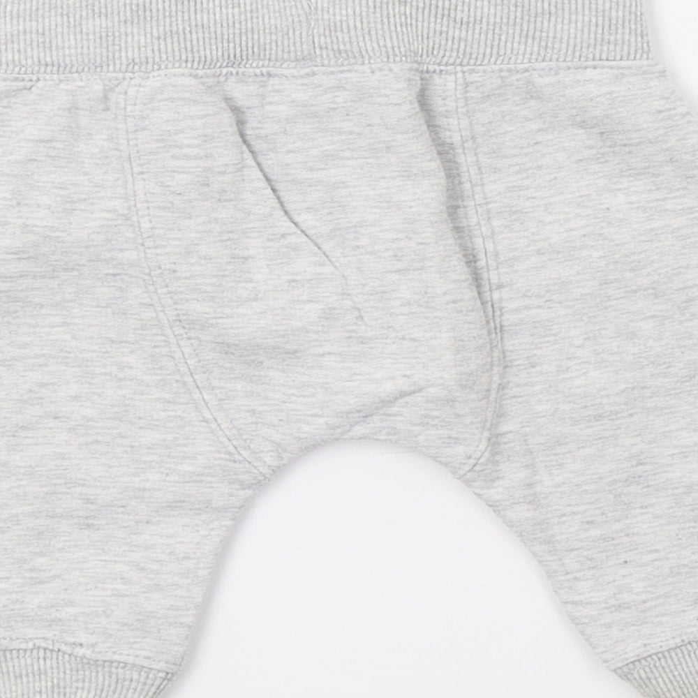 F&F Baby Grey Jogger Trousers Size 0-3 Months