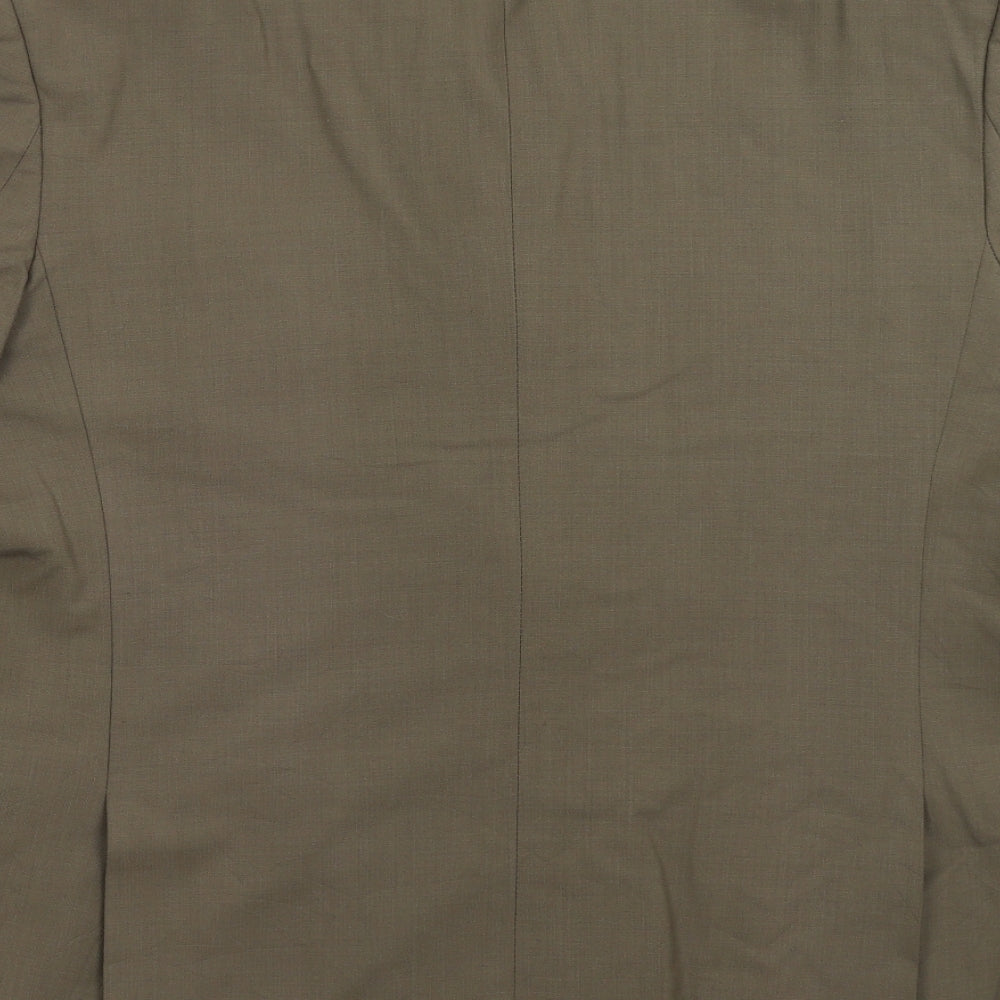 Gino Belinni Mens Grey Jacket Suit Jacket Size 42