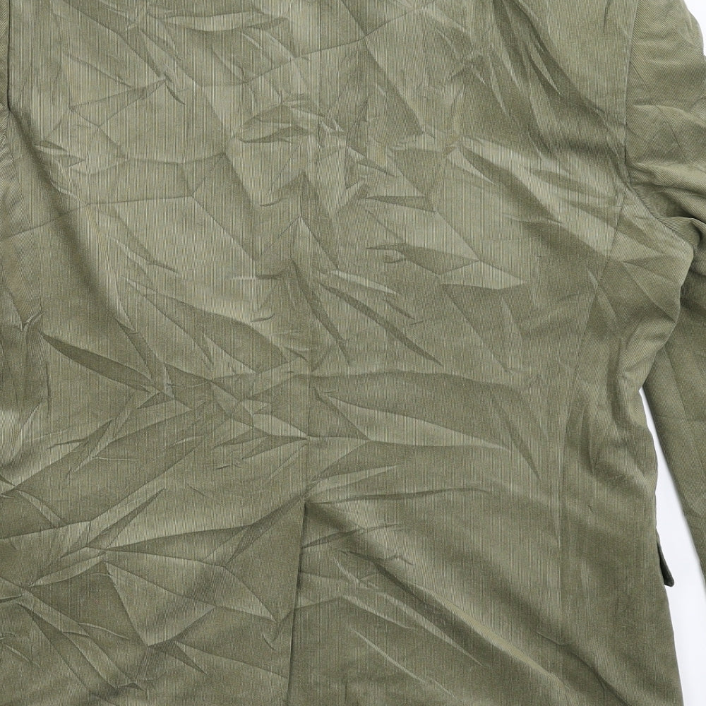 Marks & Spencer Mens Green Jacket Suit Jacket Size 40