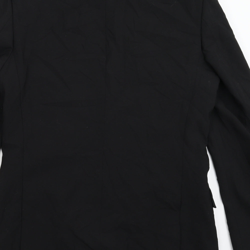 Karl Jackson Mens Black Jacket Suit Jacket Size 40
