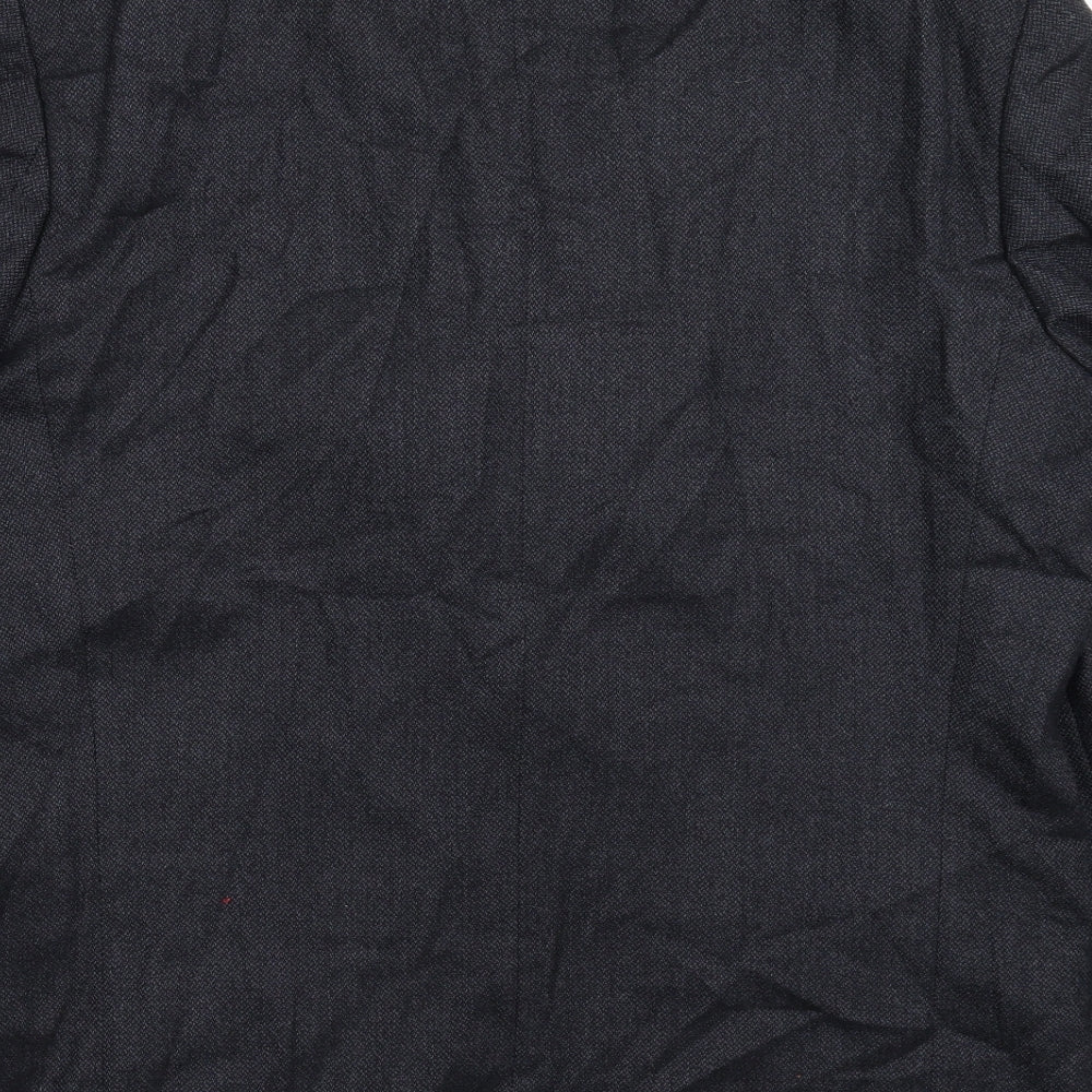 Nicholas Rowe Mens Grey Jacket Suit Jacket Size 44