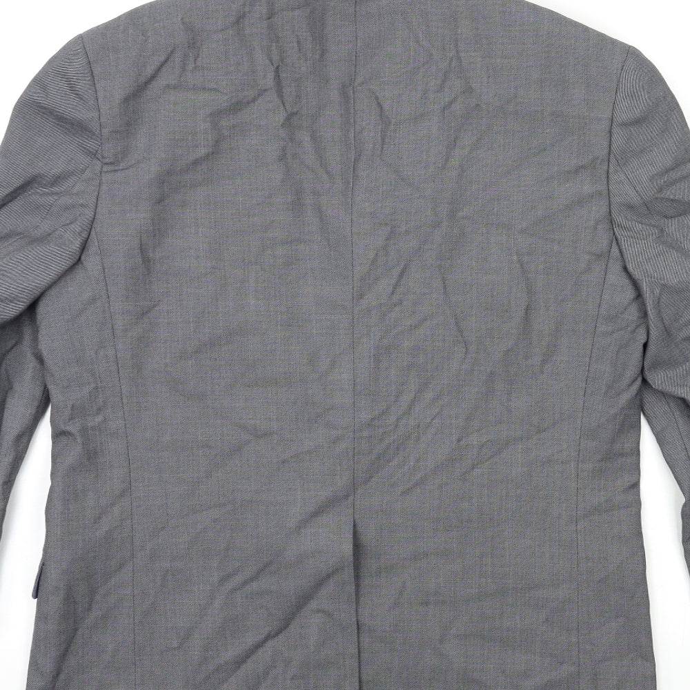 Cedarwood State Mens Grey Jacket Suit Jacket Size 40