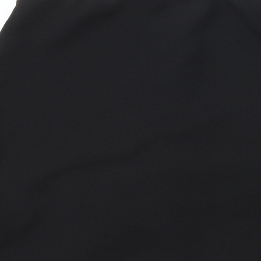 New Look Womens Black A-Line Skirt Size 12 - Stretch waistband