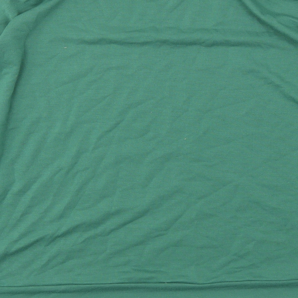 Missguided Womens Green Pullover Jumper Size 12