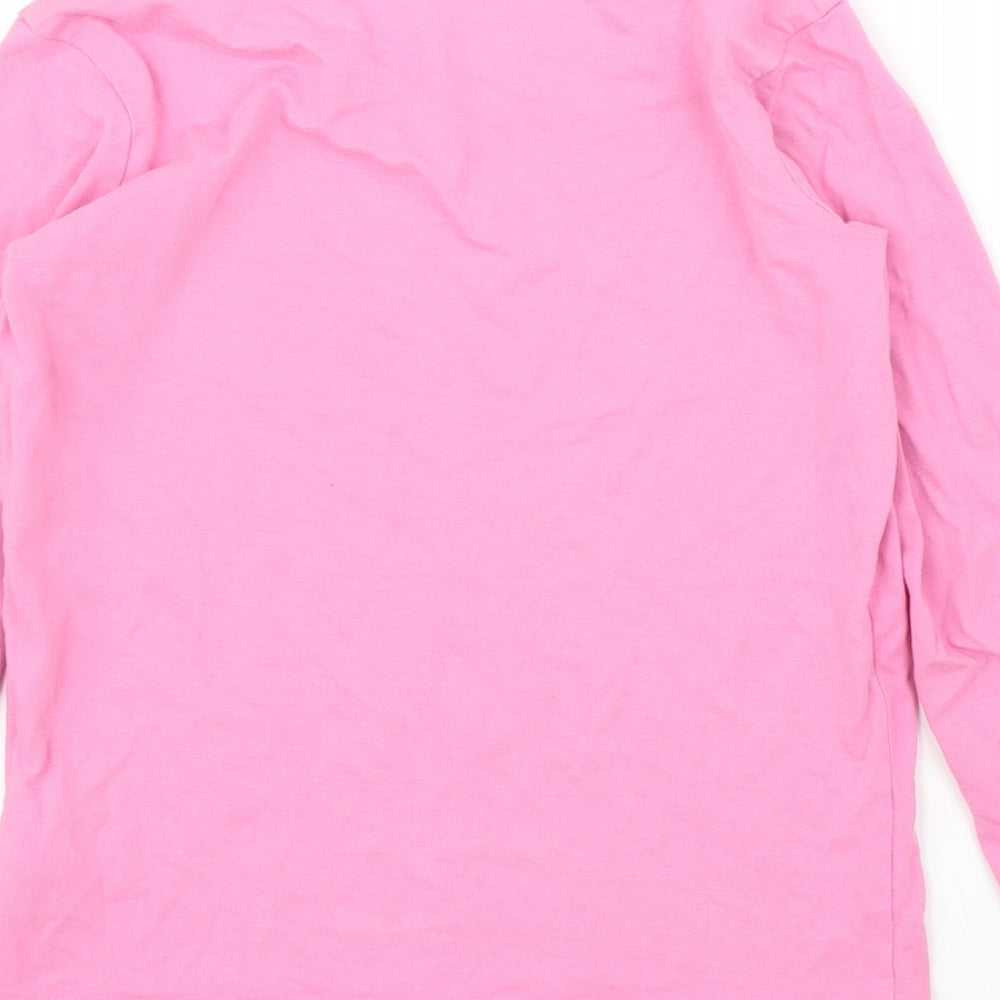 NEXT Womens Pink Basic T-Shirt Size 8 - Unicorn