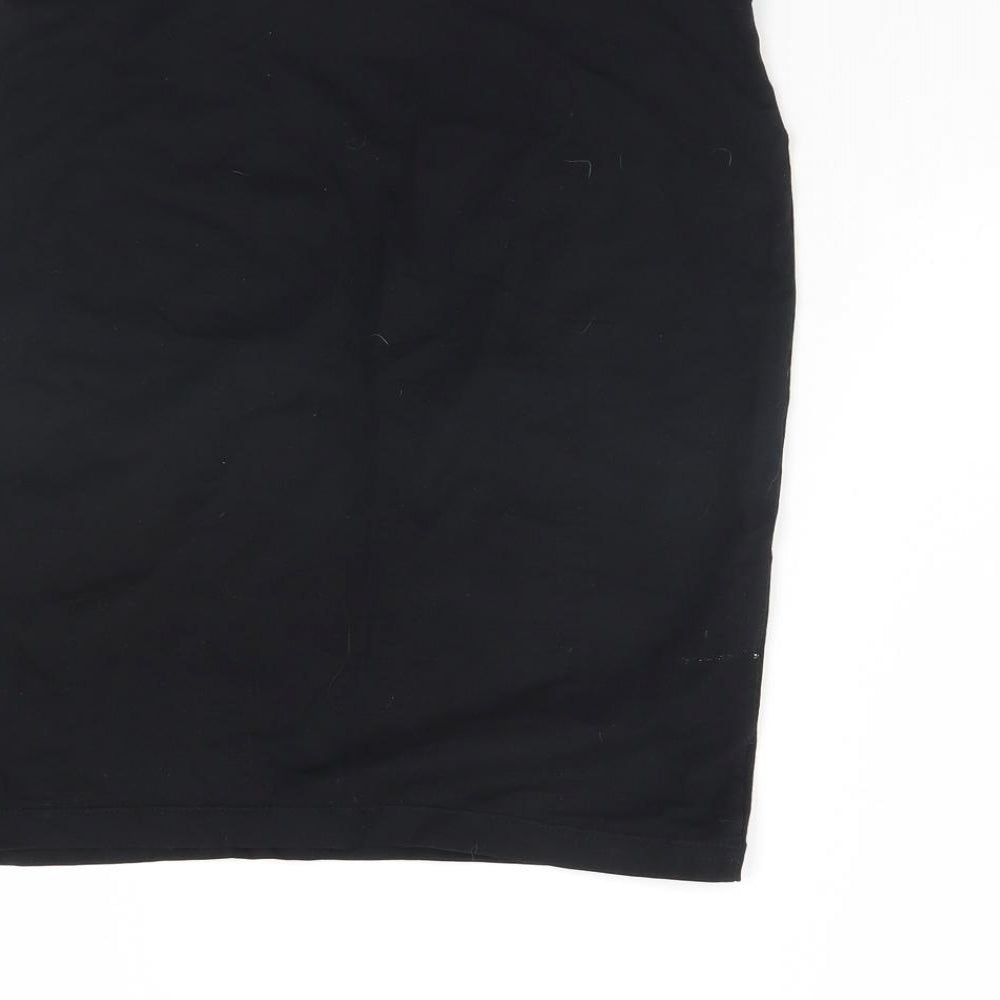 H&M Womens Black Mini Skirt Size S