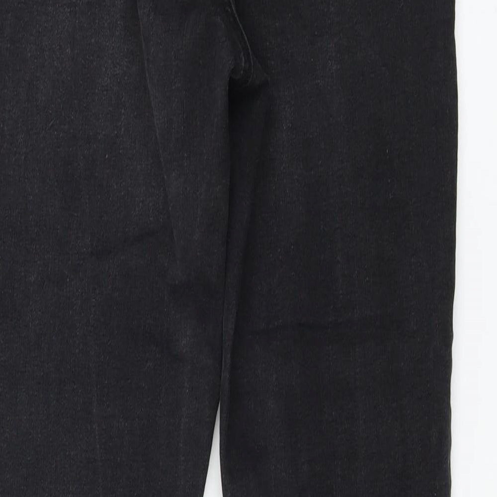 denim co Womens Black Skinny Jeans Size 10 L23 in