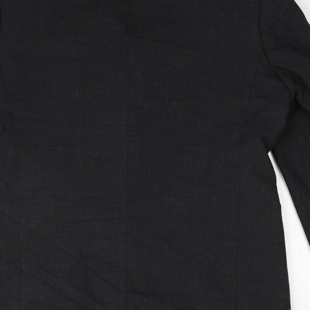 Roman Mens Black Jacket Blazer Size 38