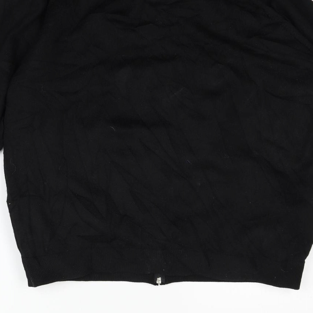 Glenmoor Mens Black Jacket Coat Size M