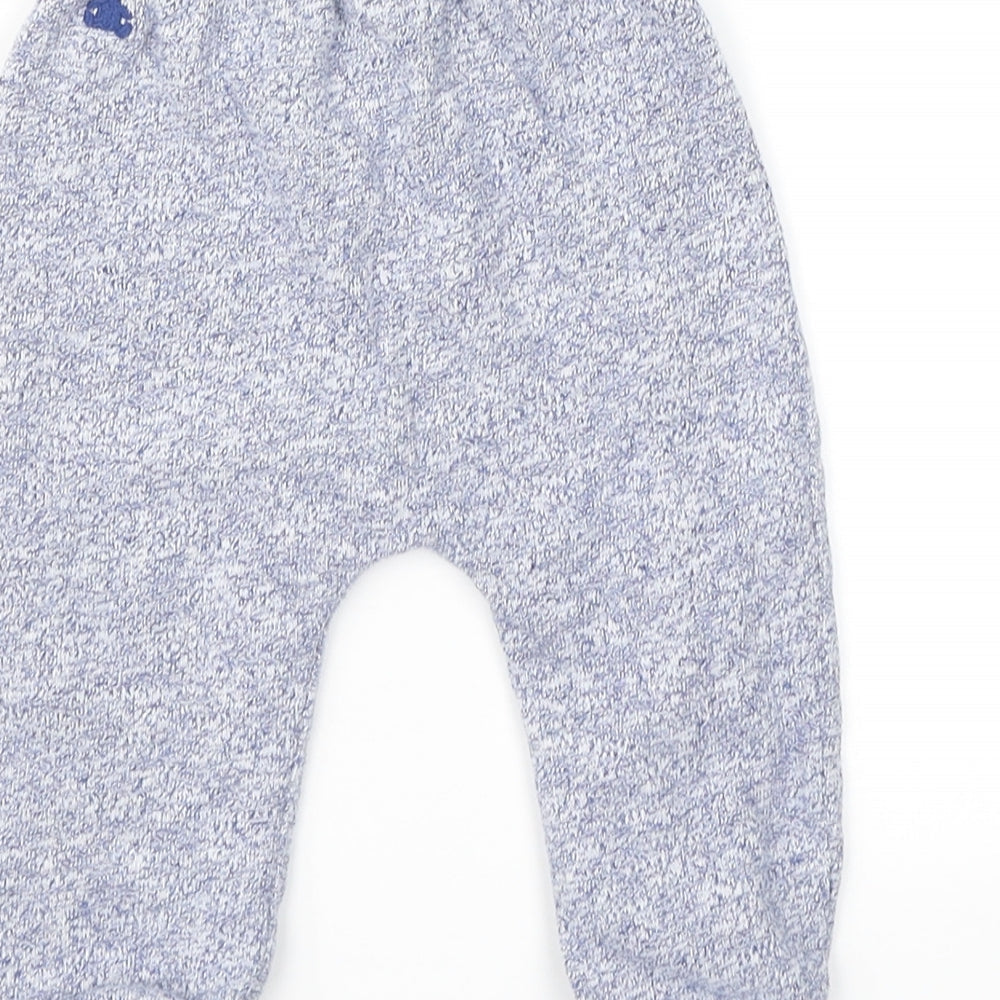Gap Baby Blue Striped Jogger Trousers Size 3-6 Months
