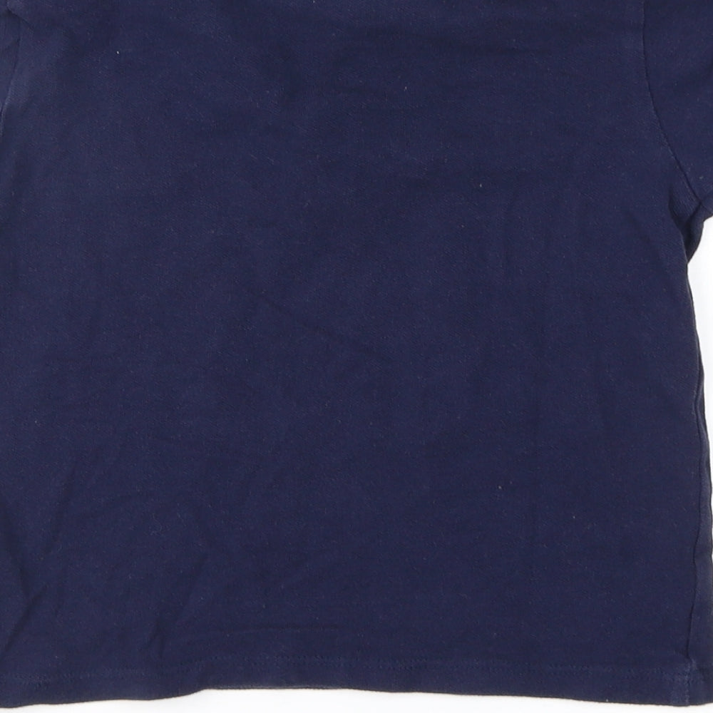 Pep&Co Boys Blue Basic Polo Size 5-6 Years