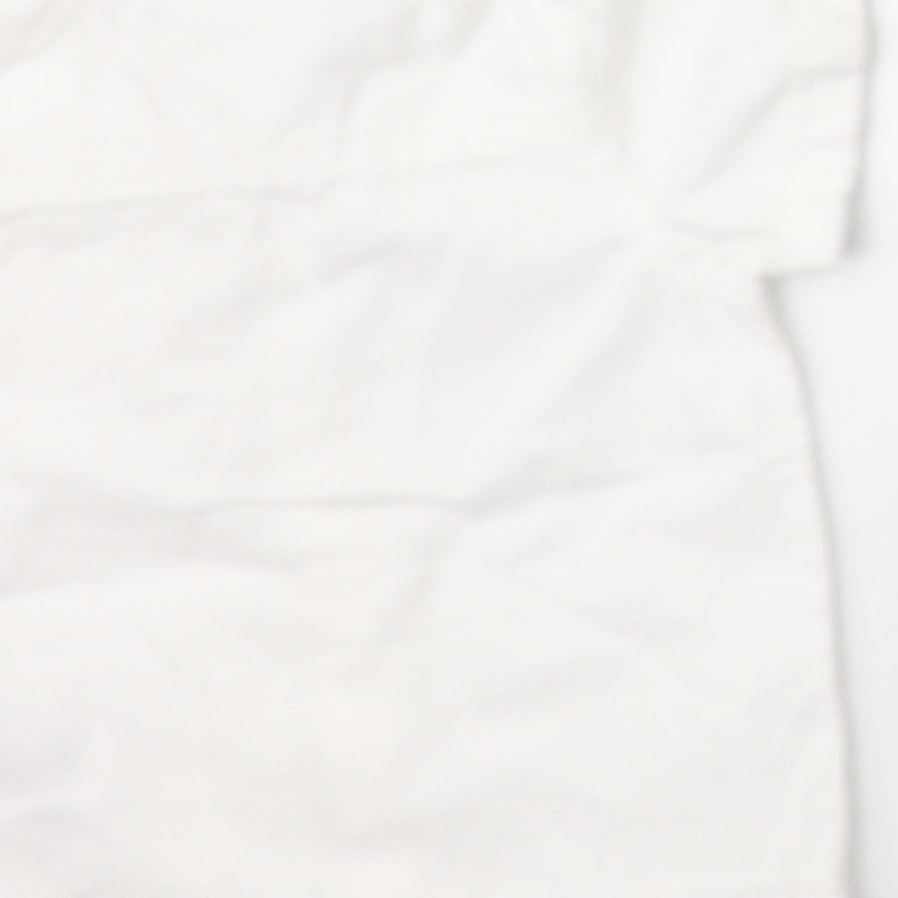 F&F Boys White Basic Button-Up Size 0-3 Months