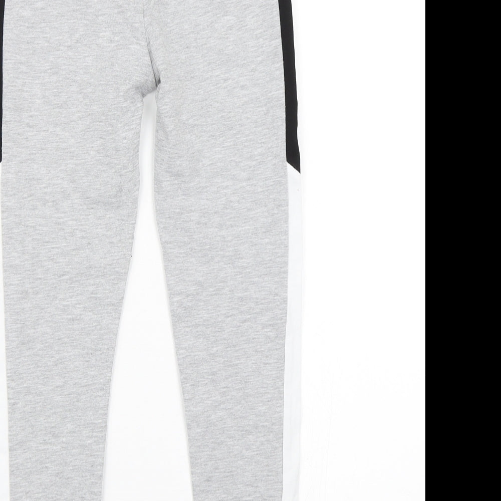 Matalan Girls Grey Sweatpants Trousers Size 9 Years - New York