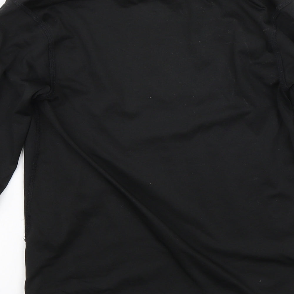 Crane Boys Black Pullover Jumper Size 9-10 Years