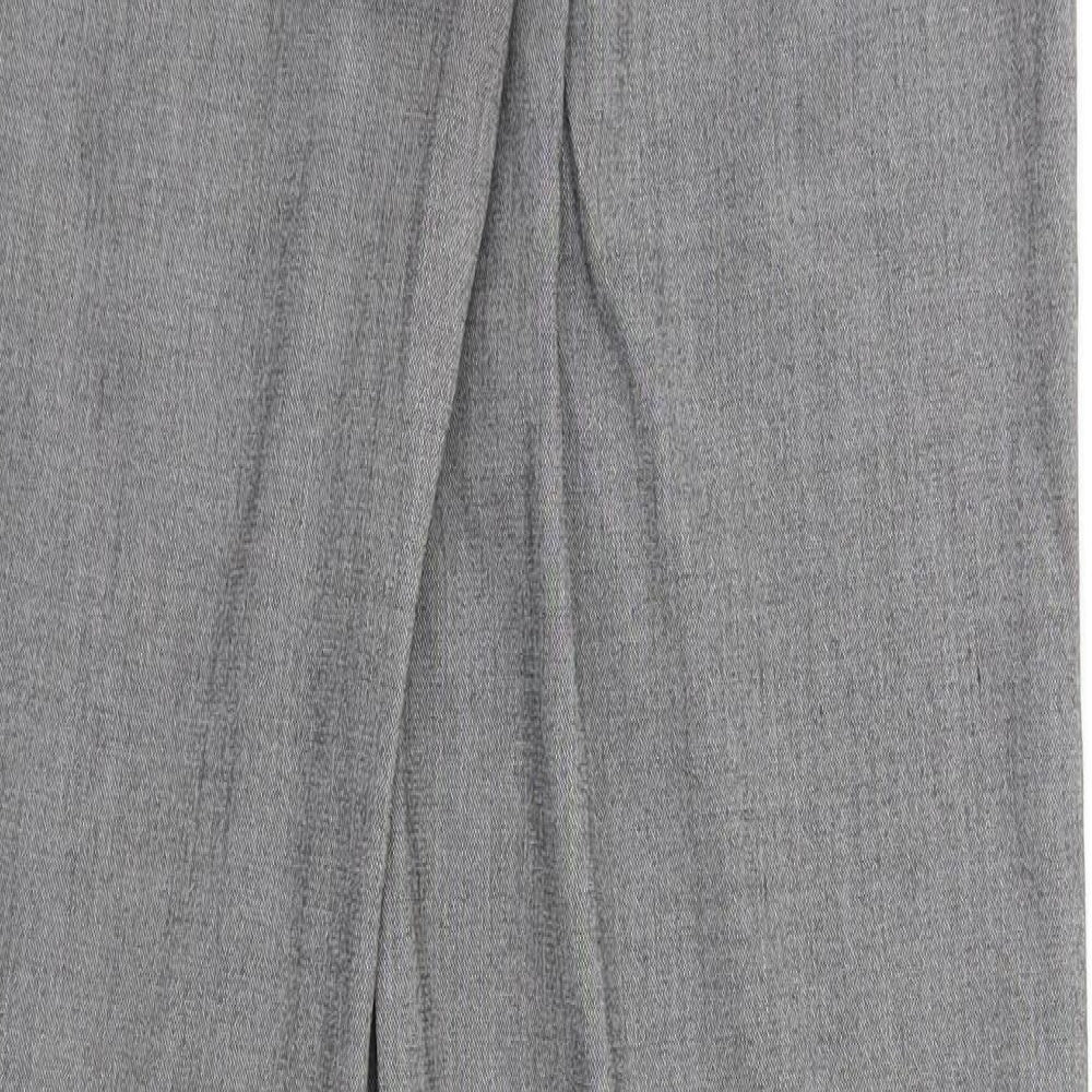 NEXT Womens Grey Dress Pants Trousers Size 10 L30 in