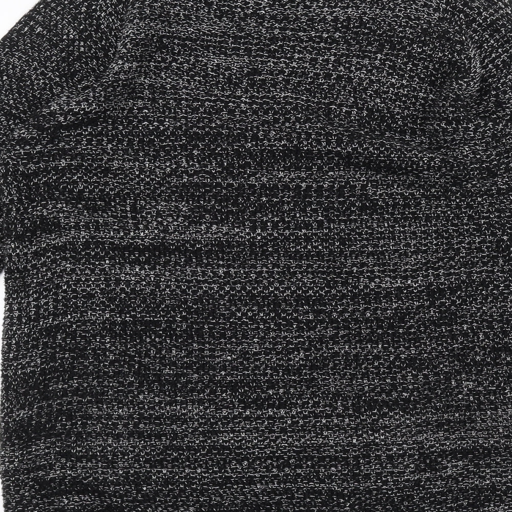Bershka Womens Black Pullover Jumper Size M