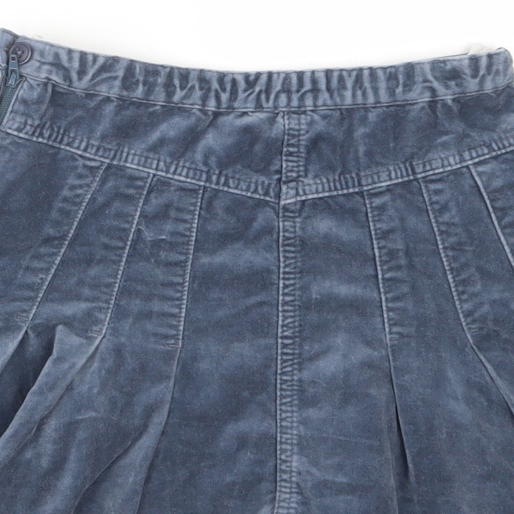 Monsoon Girls Blue A-Line Skirt Size 6-7 Years