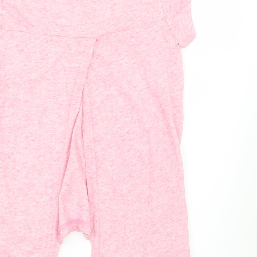 Miss E-vie Girls Pink Basic T-Shirt Size 7-8 Years