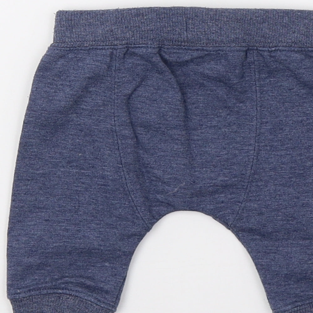 F&F Baby Blue Jogger Trousers Size 0-3 Months