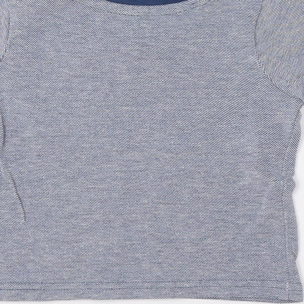 George Boys Blue Pullover T-Shirt Size 0-3 Months