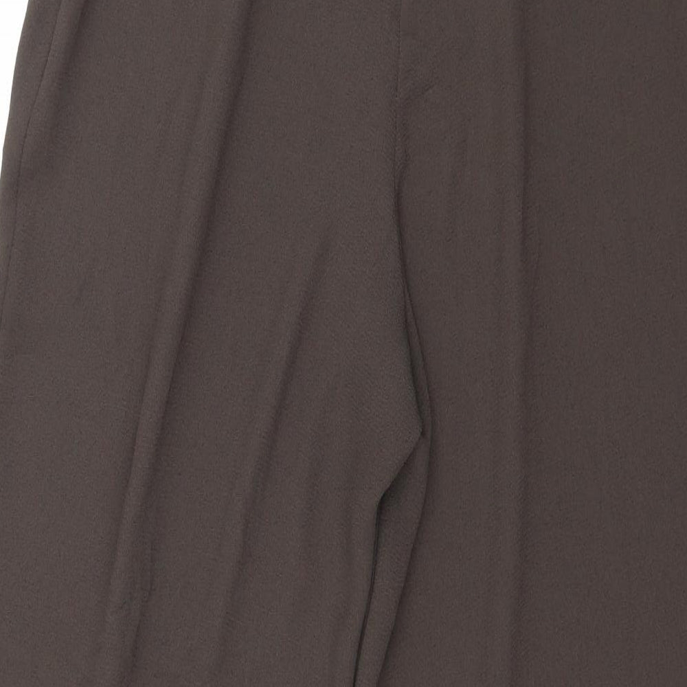 Principles Womens Brown Trousers Size 12 L27 in