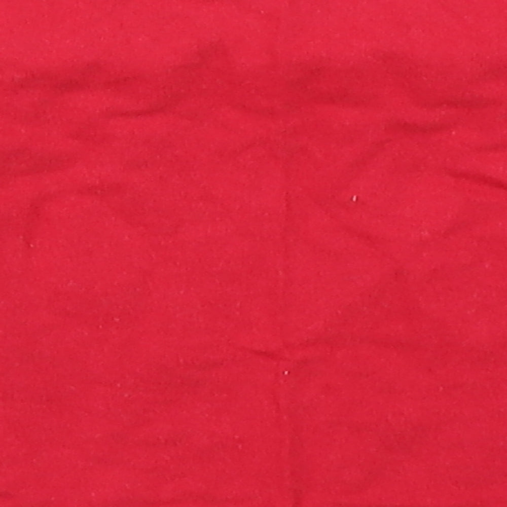 e-vie angel Girls Red Basic T-Shirt Size 12-18 Months - Christmas Tshirt
