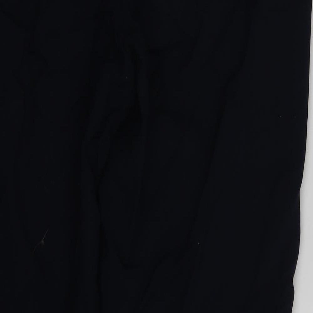 George Womens Black Trousers Size 12 L26 in